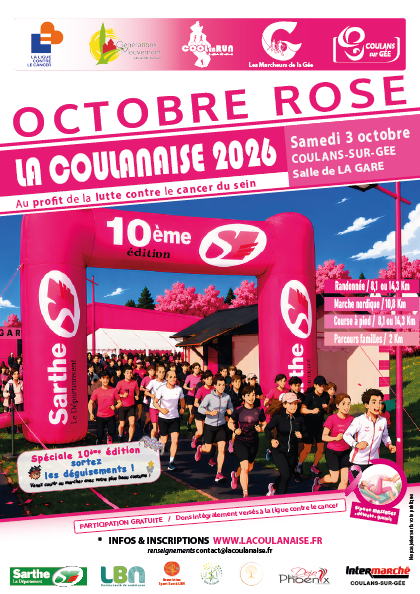 Affiche La Coulanaise 2026
